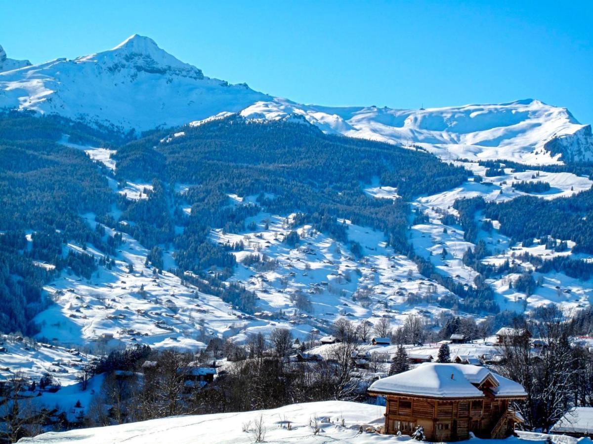 Apartment Chalet Abendrot Apartments-21 By Interhome Grindelwald Bagian luar foto