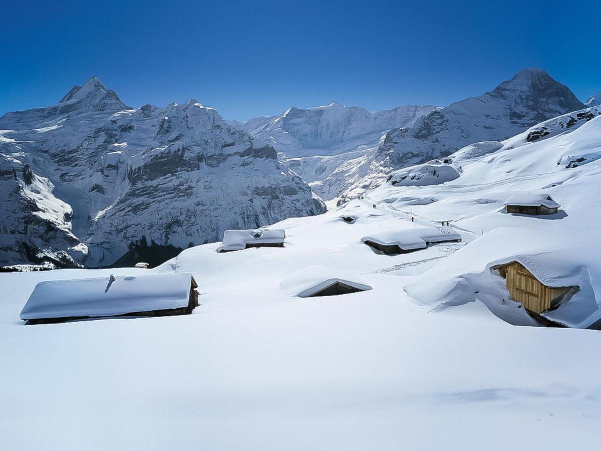 Apartment Chalet Abendrot Apartments-21 By Interhome Grindelwald Bagian luar foto